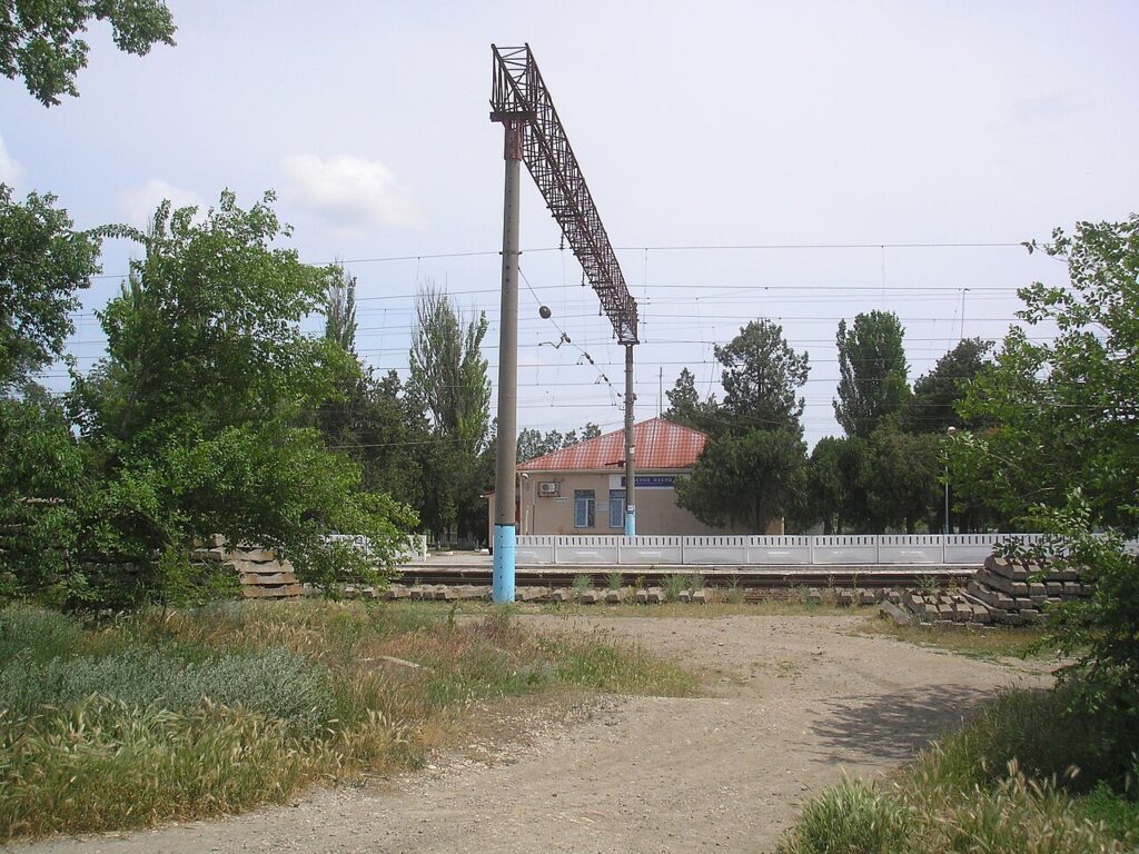 Железнодорожная станция Соленое Озеро