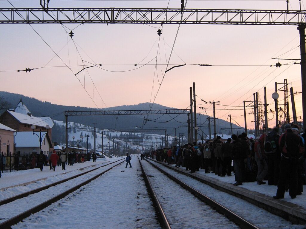 Железнодорожная станция Славское