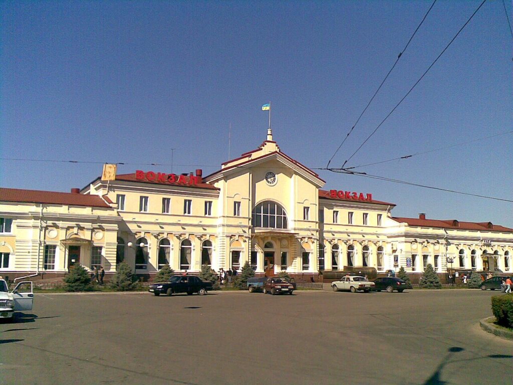 Railway station LVOK Kherson